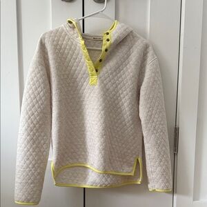 Marine Layer Quarter Button Up Sweatshirt